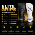 GRIND-RX Elite Grips (kein Chalk) + gratis Schweißbänder