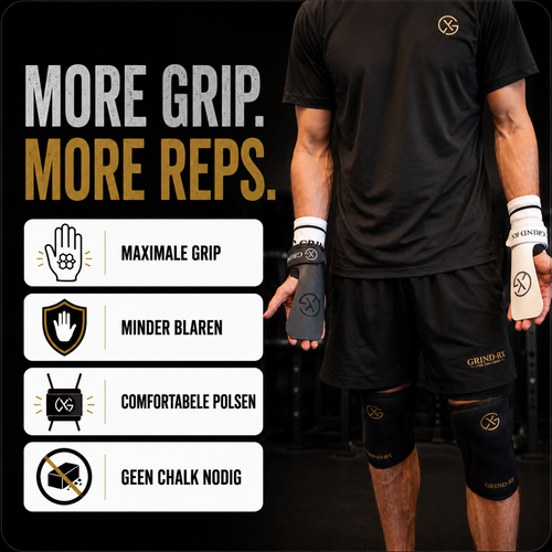 GRIND-RX Elite Grips (kein Chalk) + gratis Schweißbänder